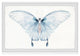 "Butterfly Beauty" Framed Painting Print, 12x8