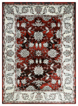 Traditional Accent Rug, Scarlet Red, 9'8"x7'5"