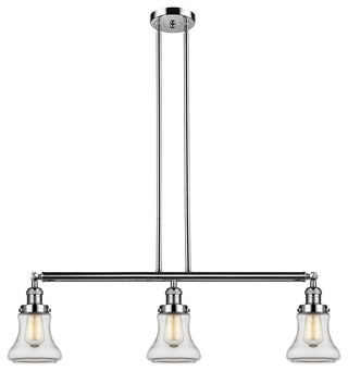 Innovations Lighting 213-Pn-G192-Led 3 Light Dimmable Led Island Light