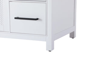 Home Living 48" Single Bathroom Vanity, White