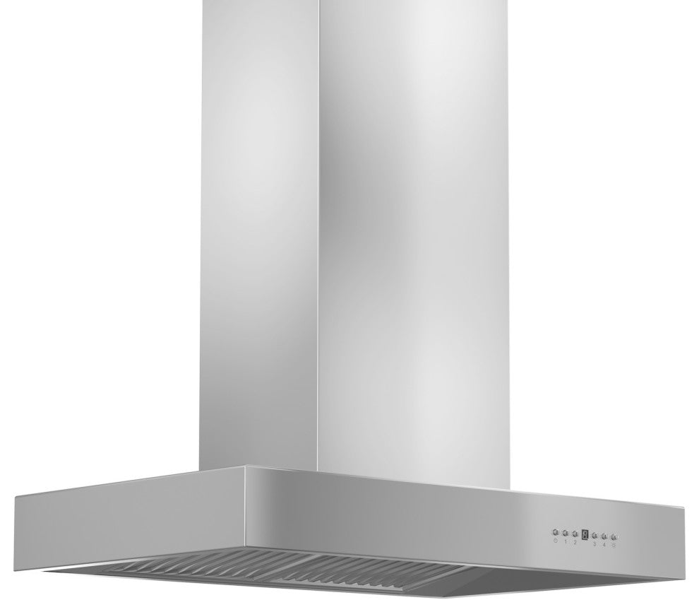 ZLINE 48 in. Professional Island Mount Range Hood, Stainless Steel, KECOMi-48