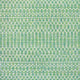Ourika Moroccan Geometric Indoor/Outdoor Rug, Ivory/Green, 5' Square