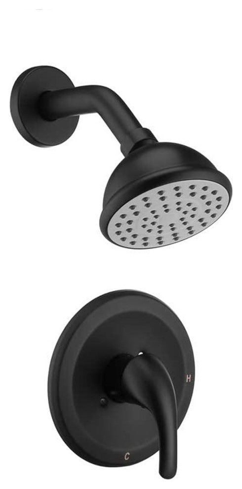 Pressure Balance Shower Faucet Set with Valve