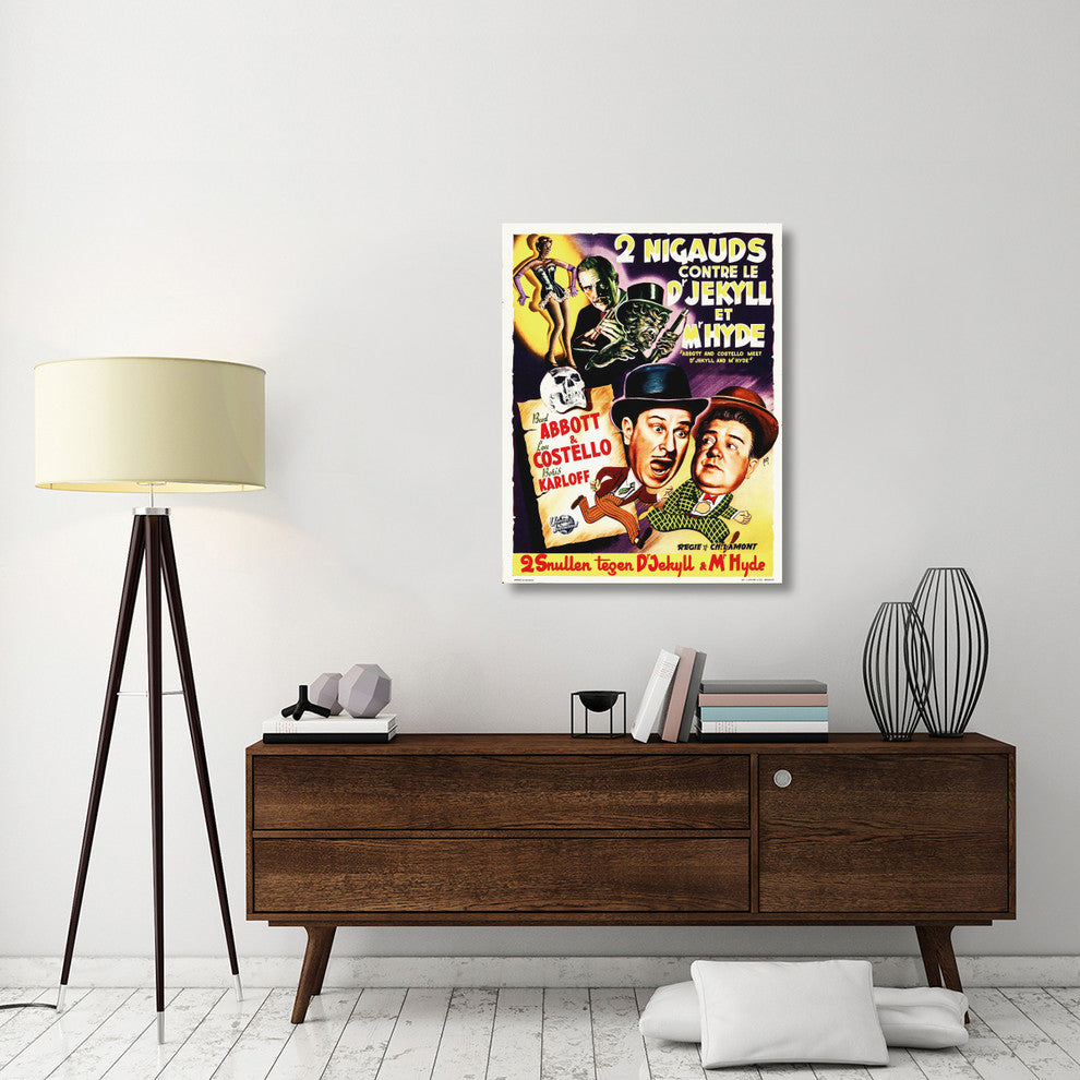 Abbott and Costello, French, Dr Jekyll And Mr Hyde, 01, 31x40