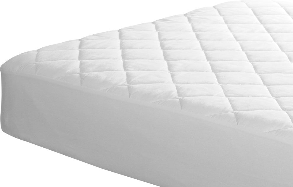 myDual Pad, Washable and Reversible Wool Mattress Pad, TwinXL 39x81", Ivory