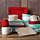 Embossed Western Dinnerware Sets, Cream