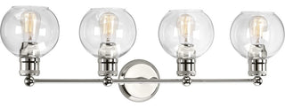 Hansford Collection 4-Light Bath and Vanity, Polished Nickel
