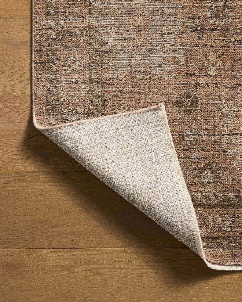 Loloi Priscilla Blush / Multi 5'-0" x 7'-6" Area Rug