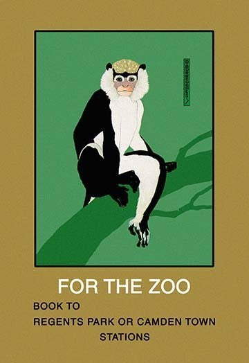 For the Zoo - Framed Paper Poster 20" x 30"
