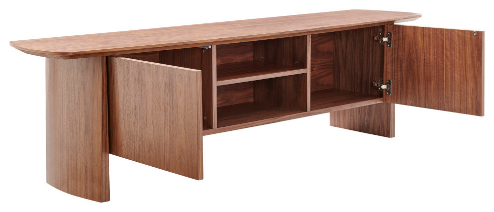 Folke Media Stand, Walnut