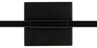 Makena 28" Dimmable Integrated LED Metal Wall Sconce, Black