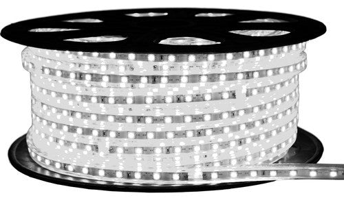 Brilliant 120 Volt SMD-3528 LED Strip Light, 148', Cool White