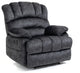 TATEUS Large Oversized Recliner Chair for Living Room, Dark Gray