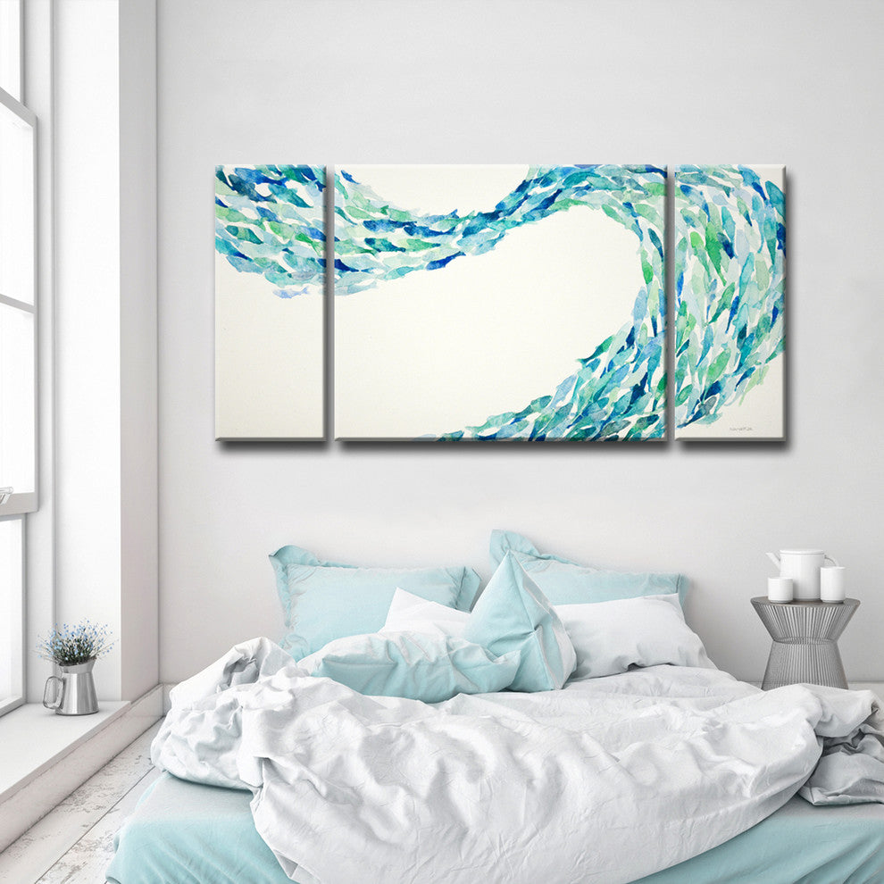 Ready2Hangart 'Flow' By Norman Wyatt, Jr. 3-Piece Canvas Art Set