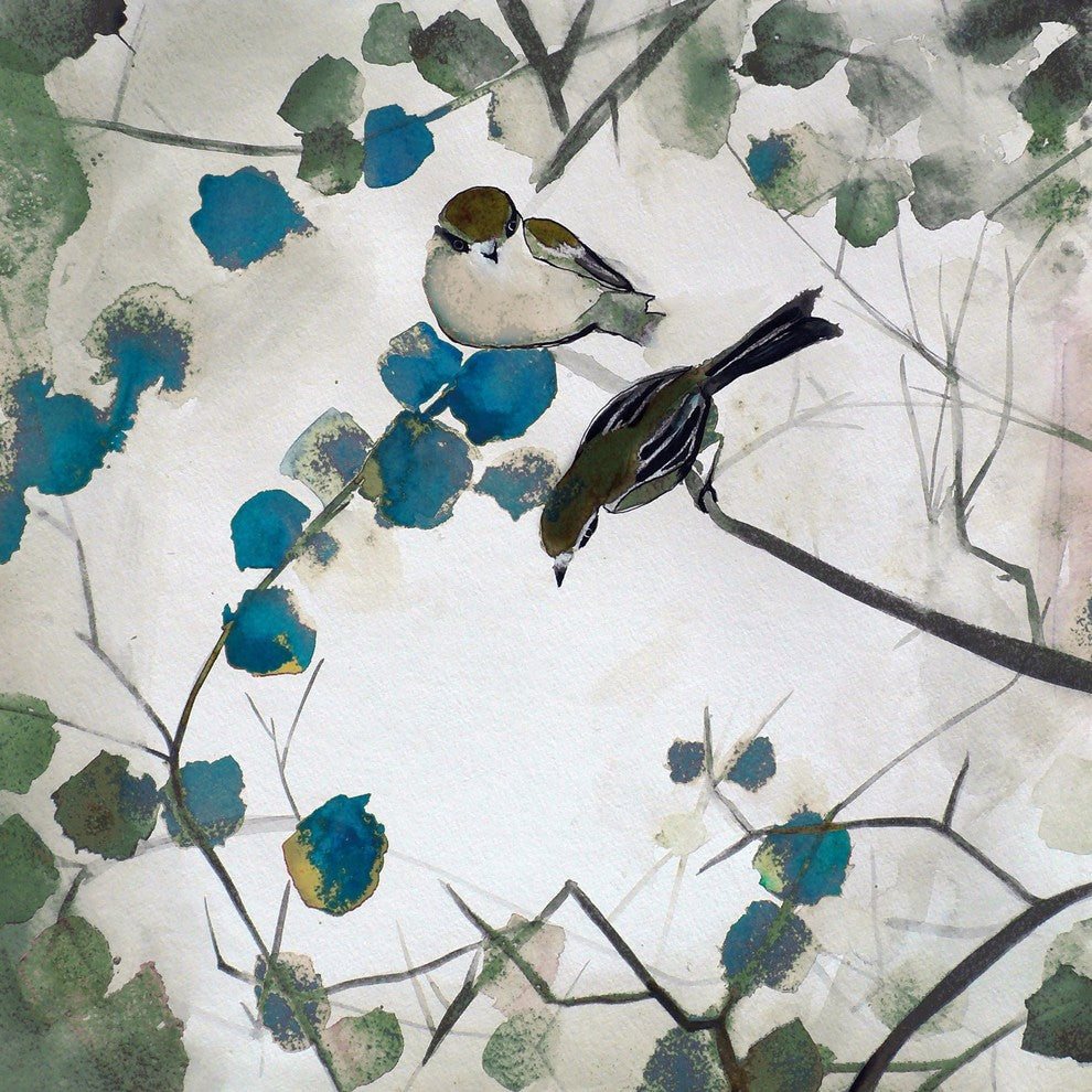 Marmont Hill, "Fall Cool" by Christine Lindstrom Print on Wrapped Canvas, 40x40