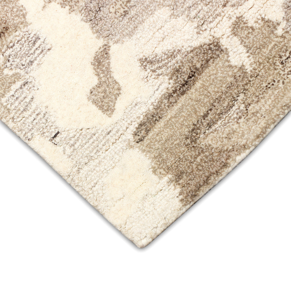Hana Abstract Indoor Rug, Natural, 3'6"x5'6"