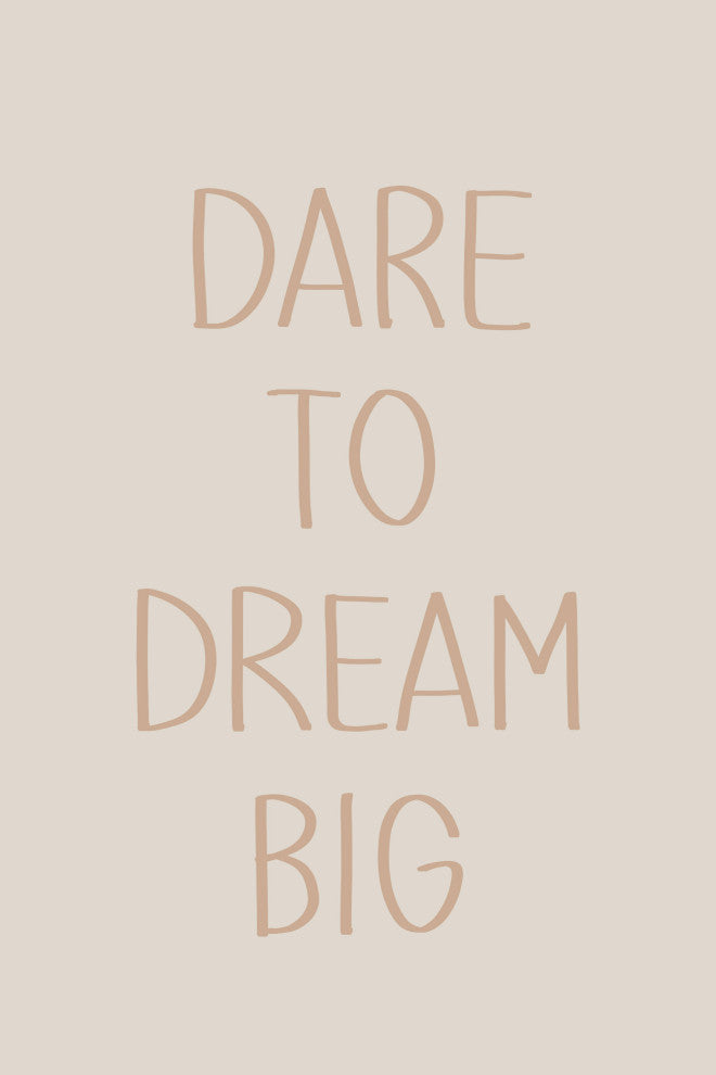 "Big Dreams" Painting Print on Wrapped Canvas, 40x60