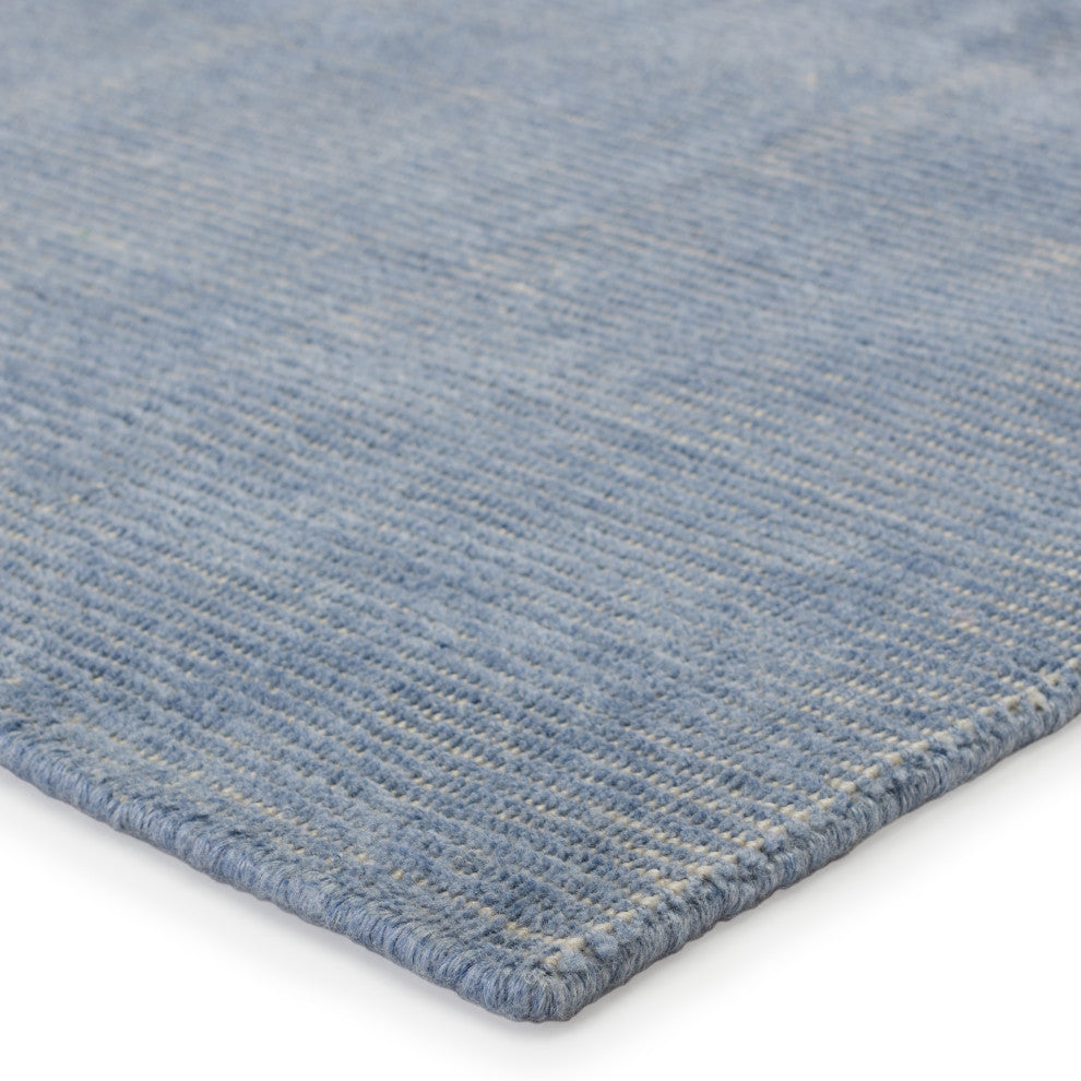Jaipur Living Danan Indoor/ Outdoor Striped Light Blue/ Cream Area Rug 4'X6'