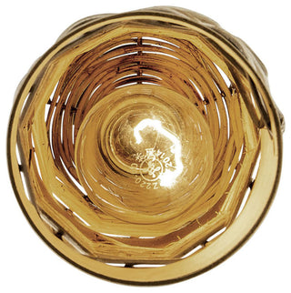 Flow 1-Lt Cylinder Mini Pendant - Baguette/Natural Rattan