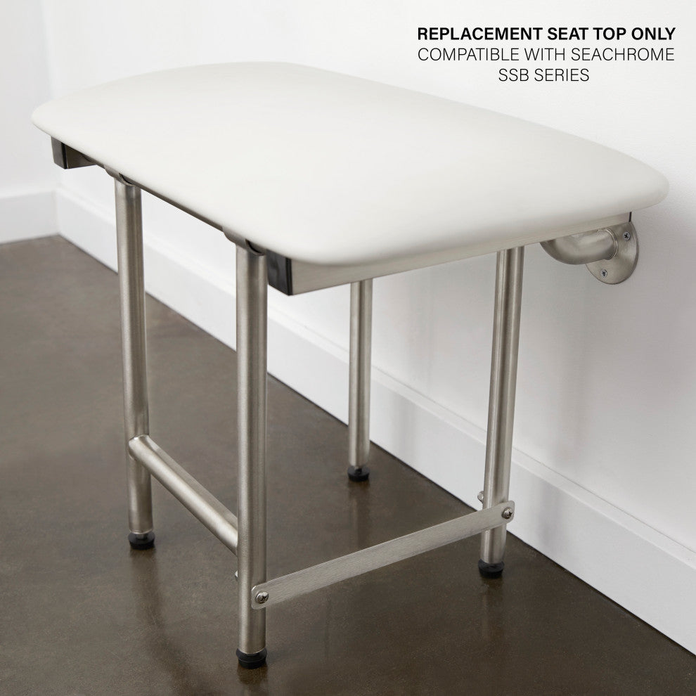 Replacement Cushion Shower Seat Top Only, 28"