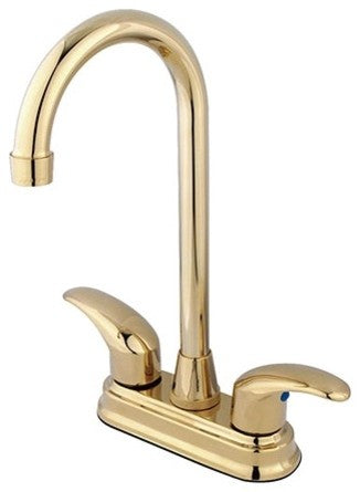 Kingston Brass Bar Faucet, Polished Brass