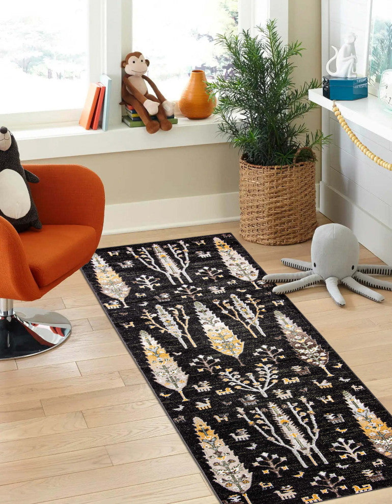 Aqua Pine Area Rug