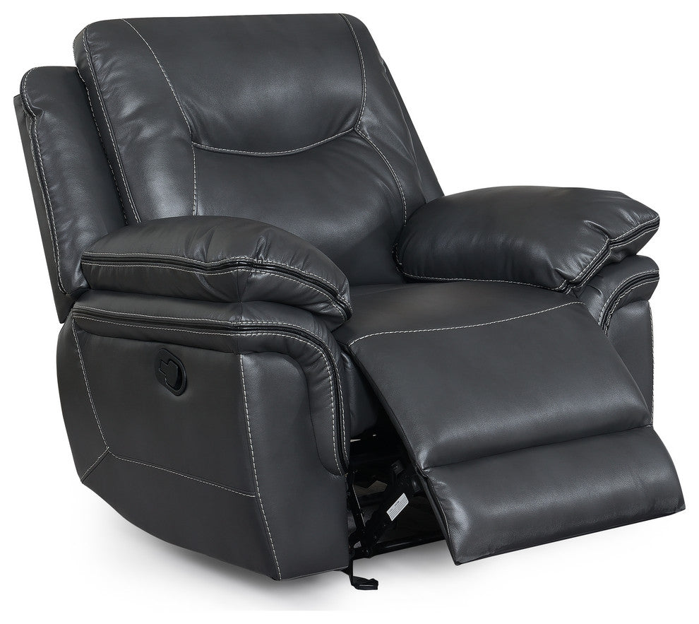 Isabella Recliner Chair, Gray