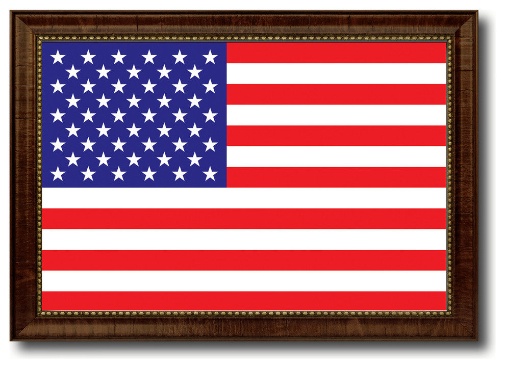 USA Country Flag Canvas Print, 21"x30"