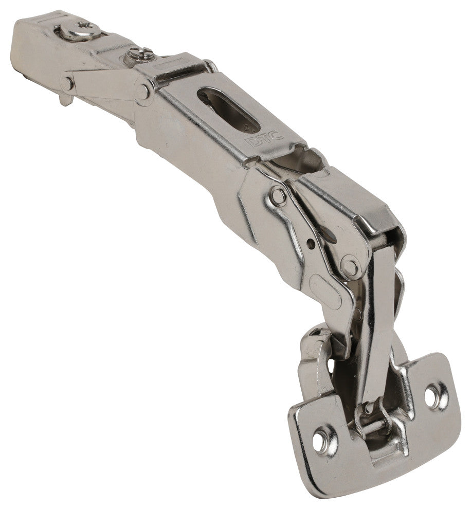 155 Degree Full Overlay Clip Top Self Close Cabinet Hinge, Single Pack