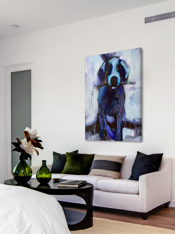 "Unstoppable" Painting Print on Wrapped Canvas, 16"x24"
