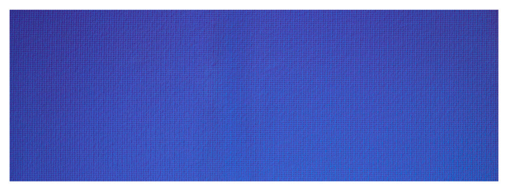 Plain PVC Yoga Mat, Blue, 24" x 68", Covers 11.4 sq ft