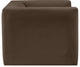 Henson Velvet Upholstered Chair, Brown
