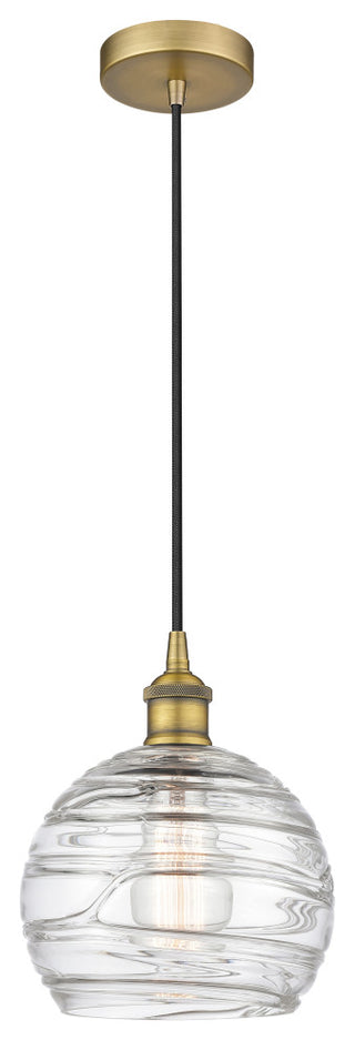 Innovations 616-1P-BB-G1213-8 1-Light Mini Pendant, Brushed Brass