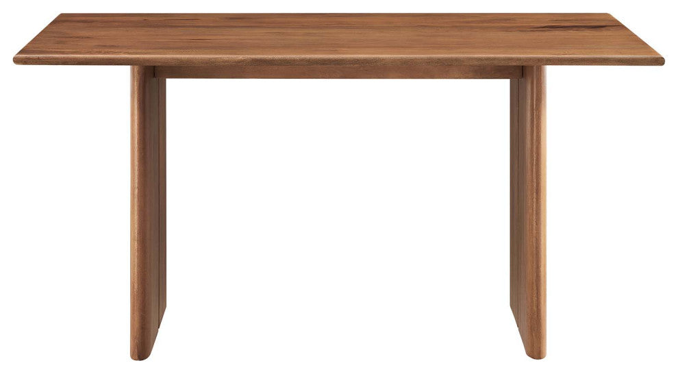 Amistad 60" Wood Dining Table - Walnut