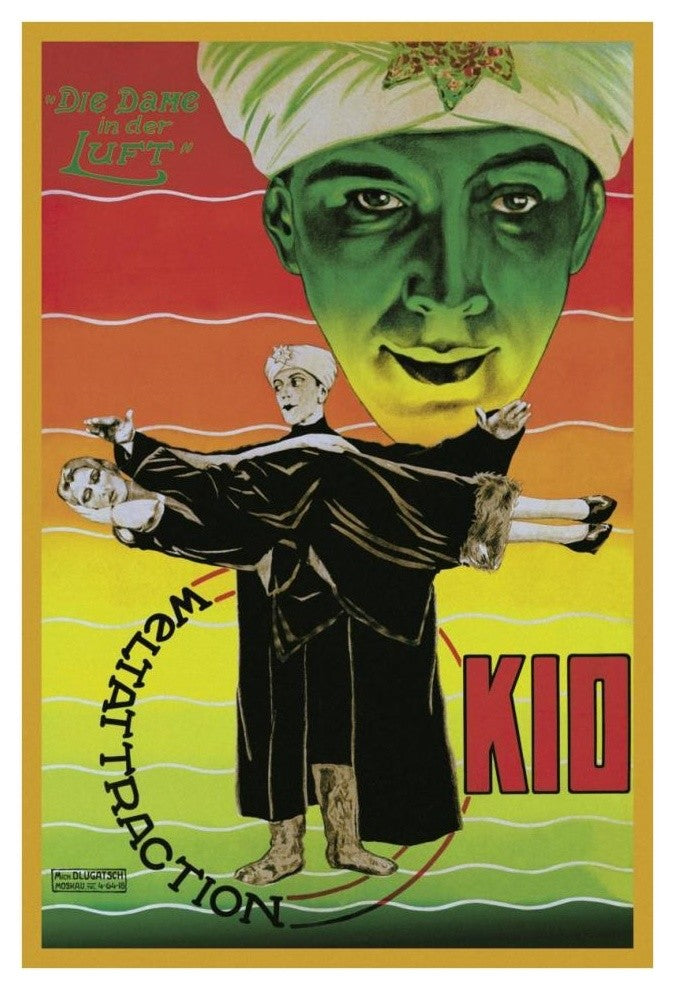 "Magicians: Dame in der Luft: Weltattraction Kio" Print, 26"x38"