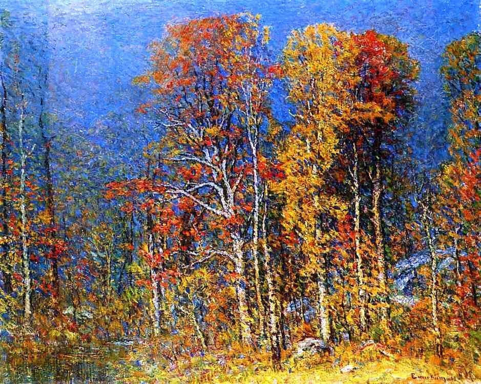 John Joseph Enneking Fall Landscape Wall Decal