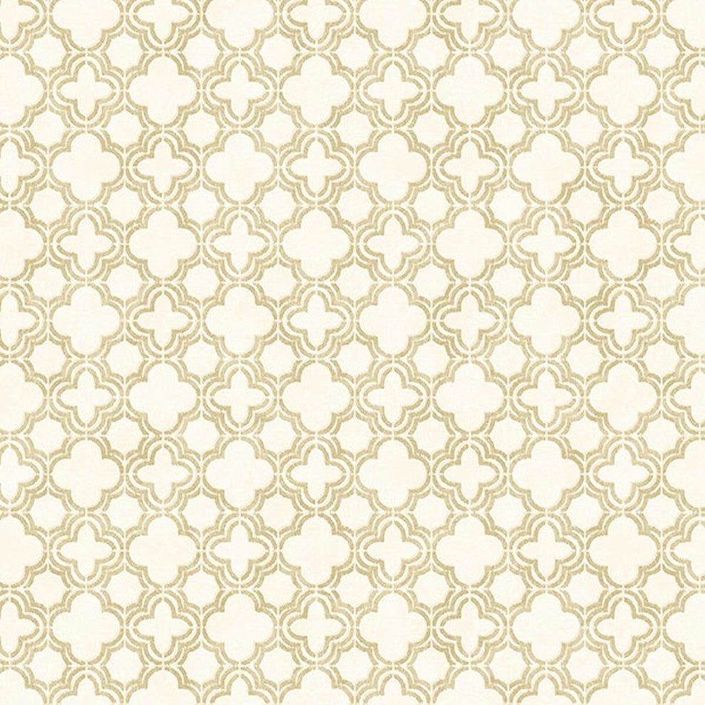 Classic Silks 2, Damask Stripes Silk Emboss White, Cream Wallpaper Sample