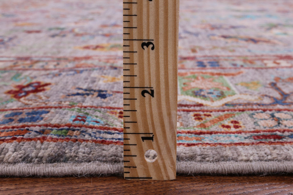 5' 8" X 7' 10" Handmade Persian Tabriz Wool Rug Q11282