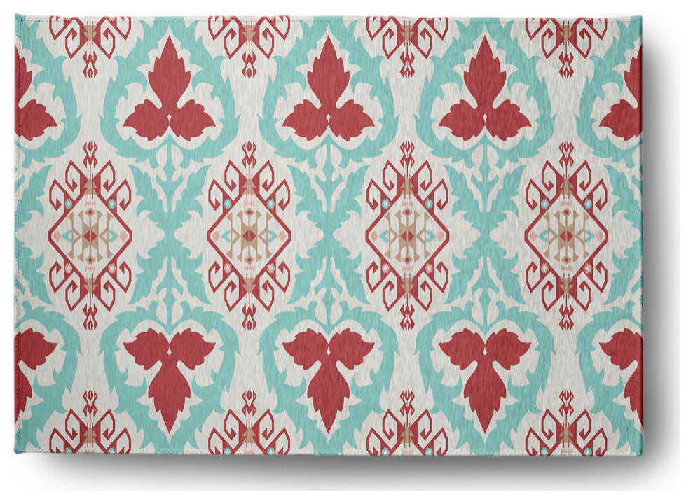 Bombay Spring Chenille Rug, Ligonberry Red, 5'x7'