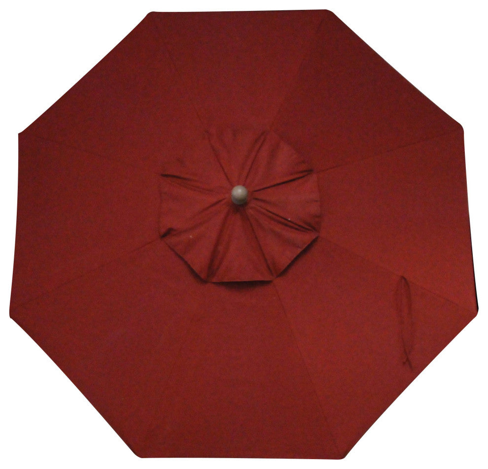 9' Market Umbrella, Auburn, Regular Height