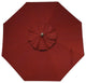 9' Market Umbrella, Auburn, Regular Height