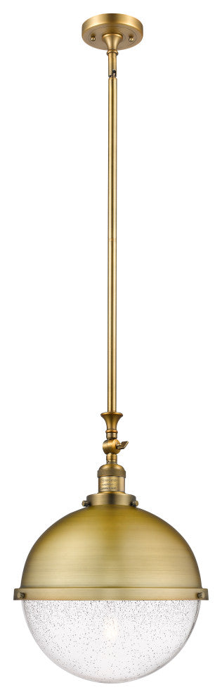 INNOVATIONS LIGHTING 206-BB-HFS-124-BB Hampden 1 Light 12.875 inch Pendant