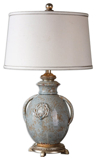 Cancello Blue Glaze Lamp