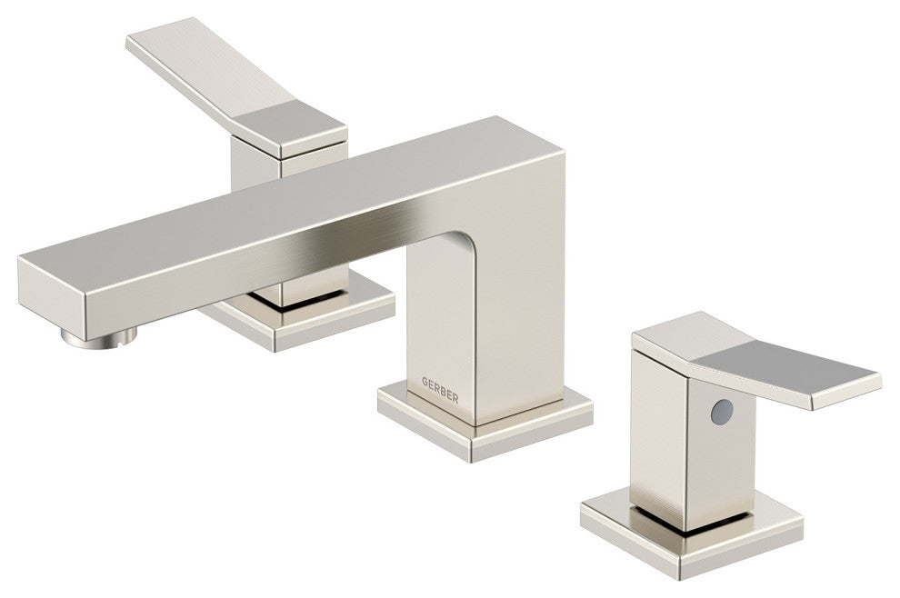 Avian Two Handle Widespread Lavatory Faucet, Brushed Nickel