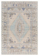 Surya Rafetus ETS-2370 Machine Woven Area Rug, Cream, 5'3" x 7'7"