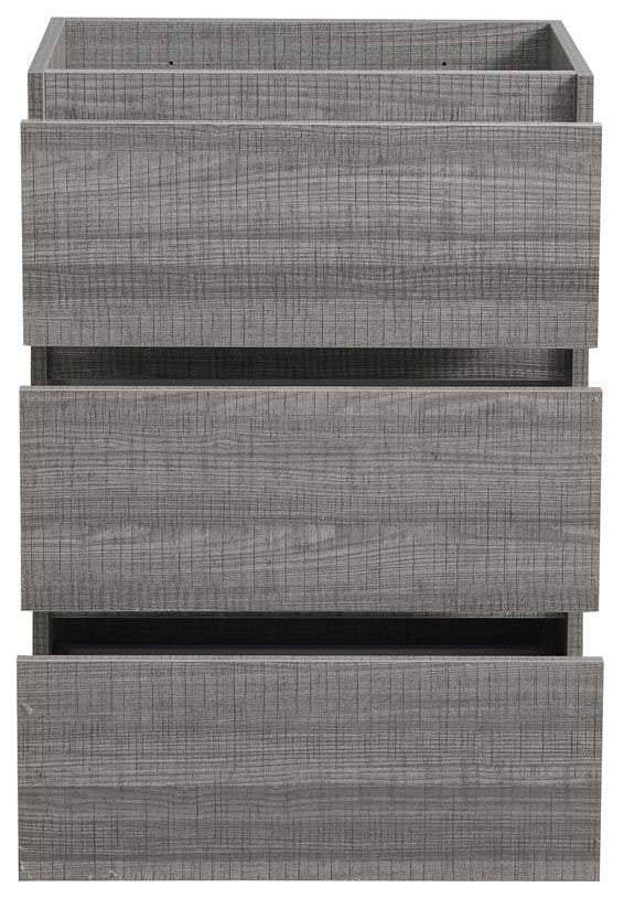 Fresca FCB9324HA Lazzaro 24" Glossy Ash Gray Free Standing Bathroom Cabinet