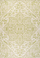 Estrella Bohemian Medallion Textured Weave Indoor/Outdoor, Cream/Green, 3 X 5