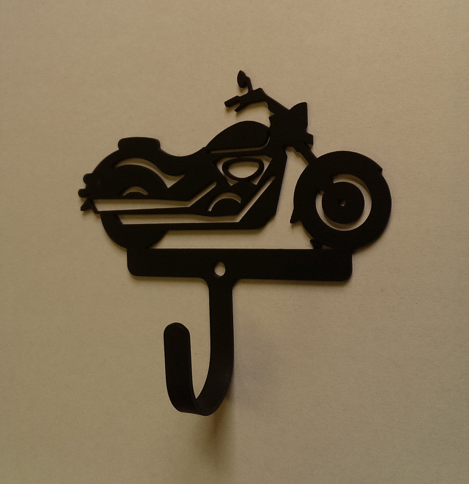Motorcycle-Cruiser Style Wall Hook
