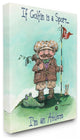 Stupell Industries I''m An Athlete Funny Golf Cartoon Sports Design, 30"x40"