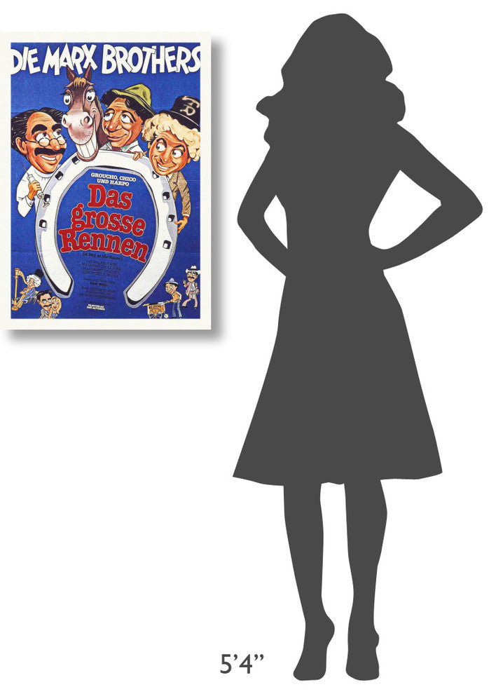 Marx Brothers, German, A Day At The Races 01, 21x30